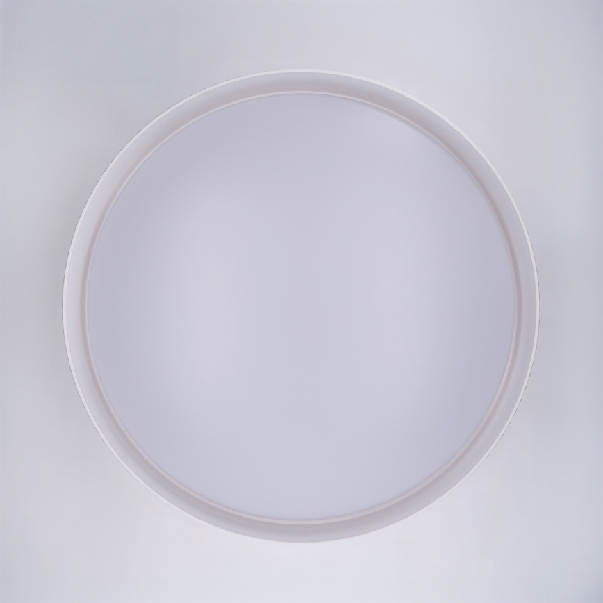 Brilagi - Candeeiro de tecto LED dimerizável LUCIA LED/60W/230V 3000-6500K diâmetro 59 cm branco + comando remoto