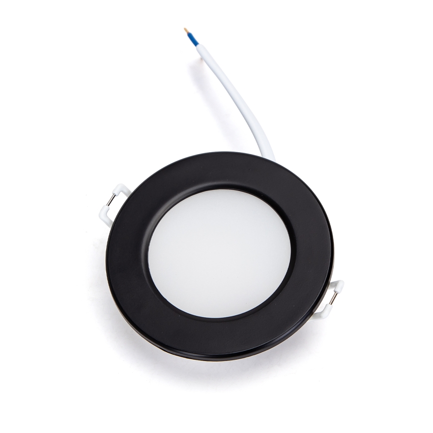 Brilagi - Candeeiro de tecto embutido LED para casa de banho 24W/230V 3000K preto IP65