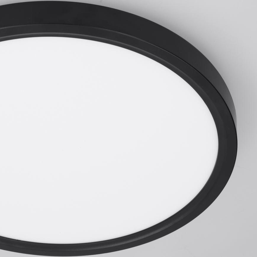 Brilagi - Luminária de teto LED ESTELA LED/18W/230V Ø 30 cm preta