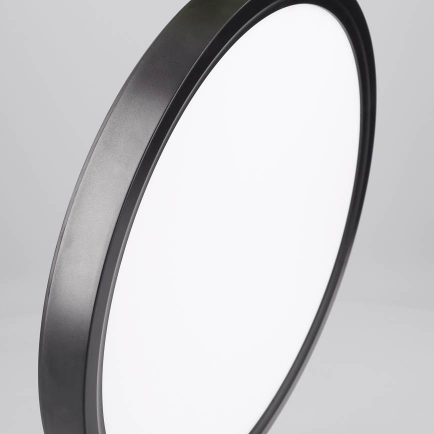 Brilagi - Luminária de teto LED ESTELA LED/18W/230V Ø 30 cm preta