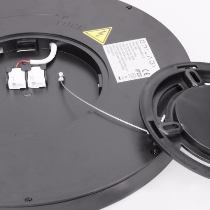 Brilagi - Luminária de teto LED ESTELA LED/18W/230V Ø 30 cm preta