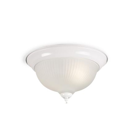 BRILAGI - Candeeiro de tecto FRESCO 2xE27/40W/230V, Ø 28 cm, branco