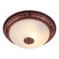 Brilagi - Candeeiro de tecto FRESCO 2xE27/40W/230V Ø 30 cm, acabamento em cobre