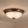 Brilagi - Candeeiro de tecto FRESCO 2xE27/40W/230V Ø 30 cm, acabamento em cobre
