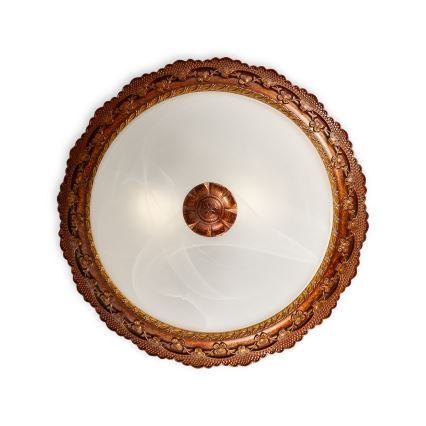 BRILAGI - Candeeiro de tecto FRESCO 2xE27/40W/230V Ø 30 cm dourado