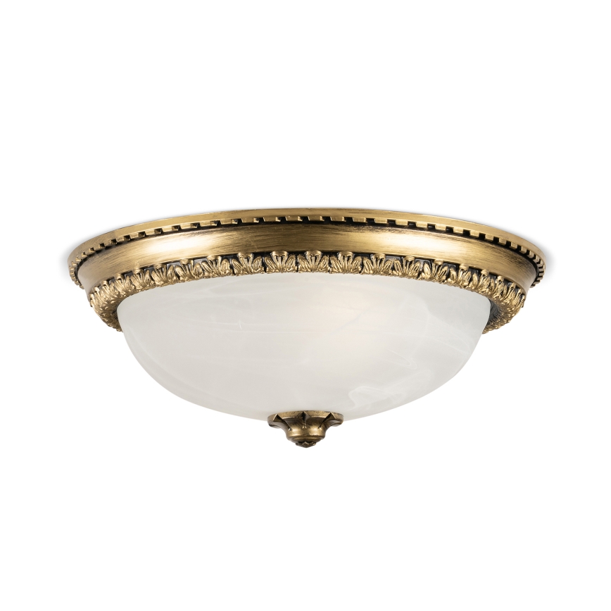 BRILAGI - Candeeiro de tecto FRESCO 2xE27/40W/230V Ø 30 cm latão