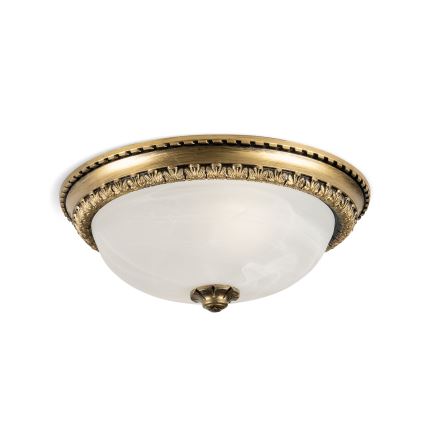 BRILAGI - Candeeiro de tecto FRESCO 2xE27/40W/230V Ø 30 cm latão