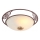 Brilagi - Candeeiro de tecto FRESCO 2xE27/40W/230V Ø 43 cm castanho