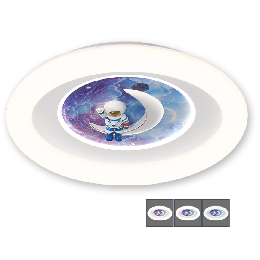 BRILAGI - LED Candeeiro de tecto infantil ASTRO LED/80W/230V 3000/4500/6000K Ø 51 cm