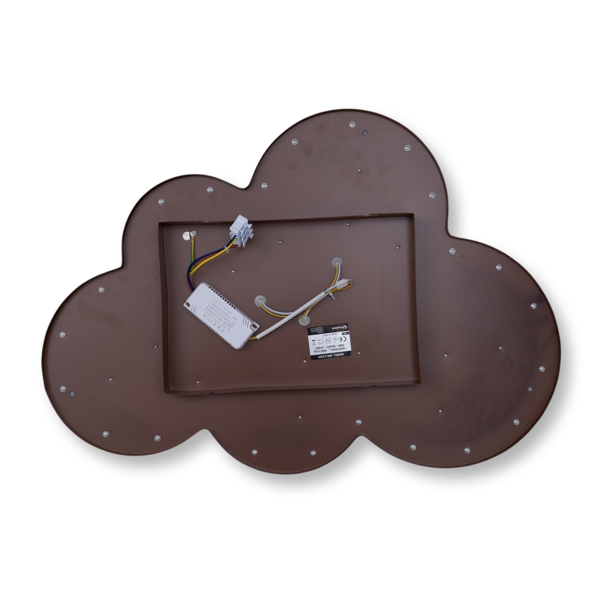 Brilagi - Candeeiro de tecto infantil CLOUD LED/54W/230V branco