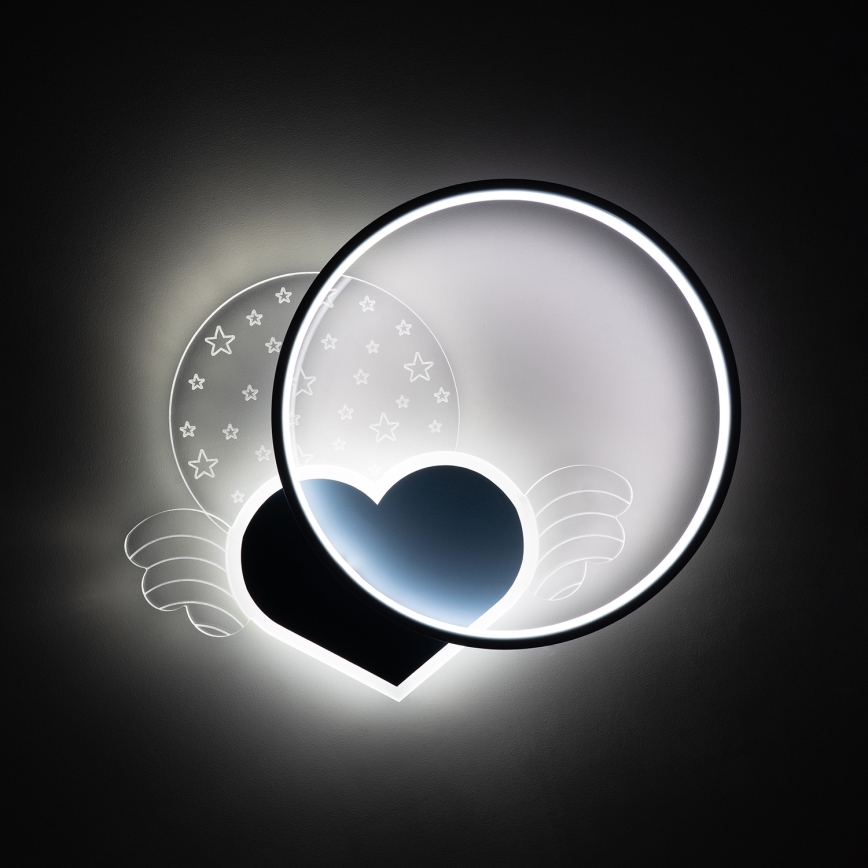 Brilagi - Candeeiro de tecto infantil LED LOVE LED/48W/230V 3000/4500/6000K azul