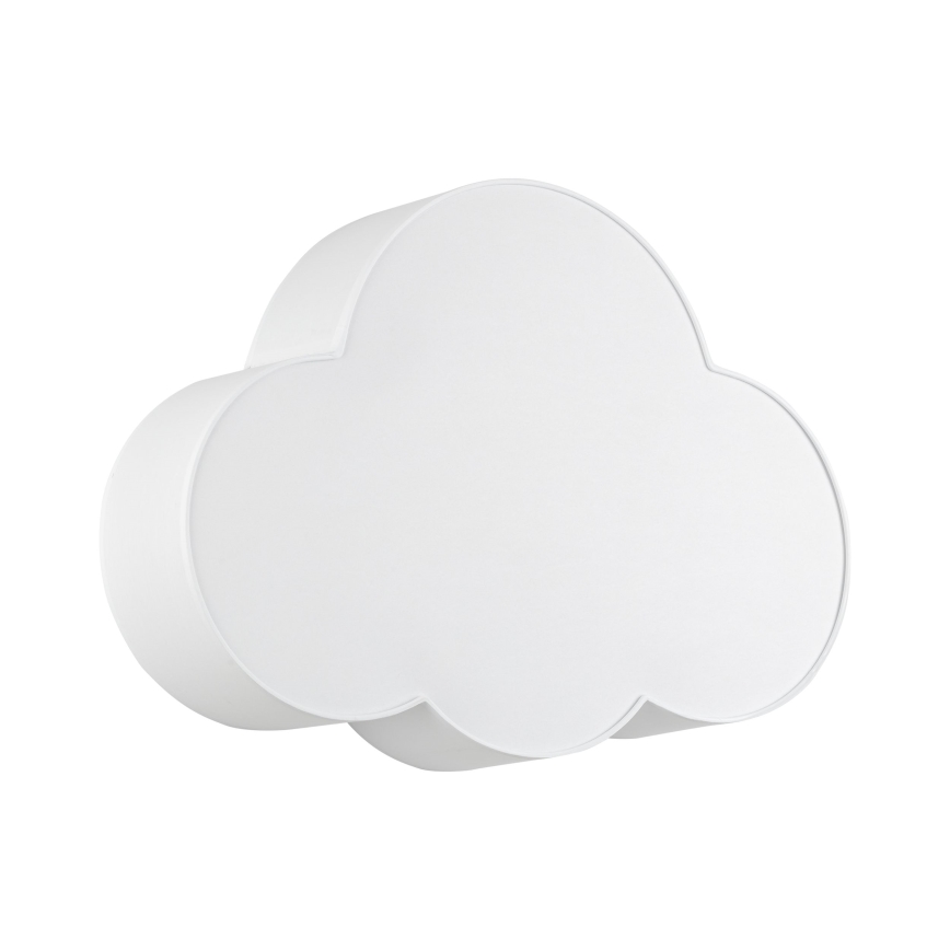 Brilagi - Candeeiro de tecto infantil NIMBUS 4xE27/15W/230V 46x63 cm branco