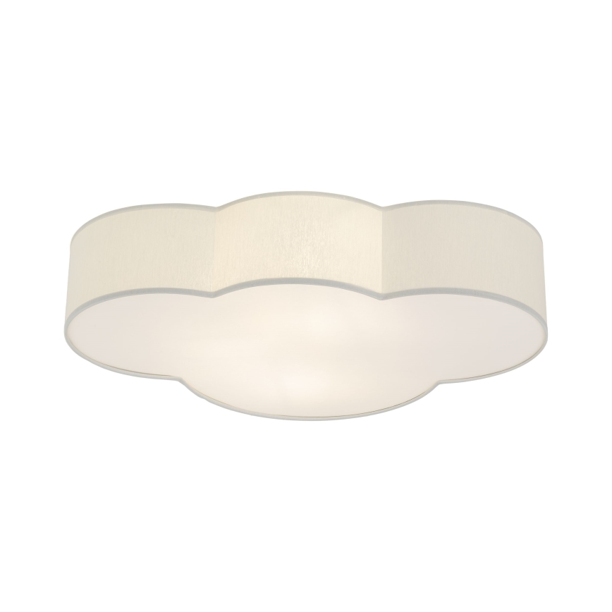 Brilagi - Candeeiro de tecto infantil NIMBUS 4xE27/15W/230V 46x63 cm cinzento