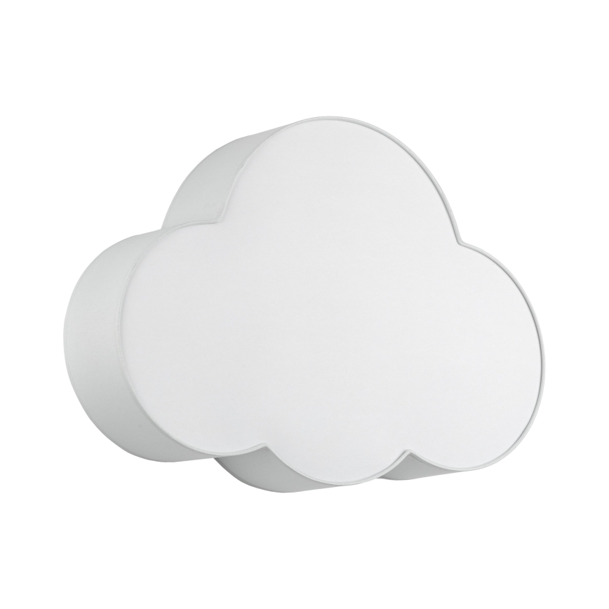 Brilagi - Candeeiro de tecto infantil NIMBUS 4xE27/15W/230V 46x63 cm cinzento