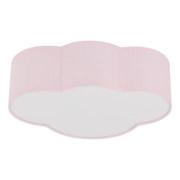 Brilagi - Candeeiro de tecto infantil NIMBUS MINI 2xE27/15W/230V 31x43 cm rosa