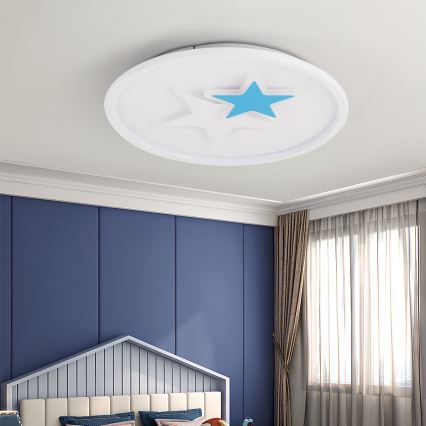 Brilagi - Candeeiro de tecto infantil STARS LED/35W/230V Ø 53 cm