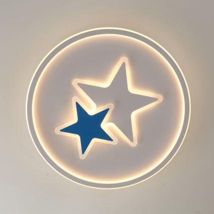 Brilagi - Candeeiro de tecto infantil STARS LED/35W/230V Ø 53 cm