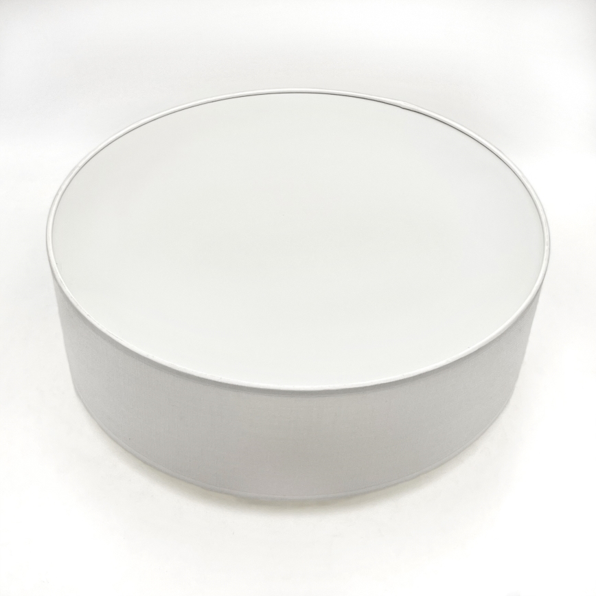 BRILAGI - candeeiro de tecto LED BELLADONNA 2xE27/15W/230V Ø 40 cm branco/carvalho nogueira