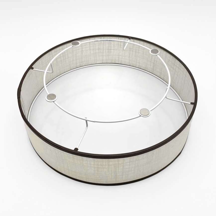 Brilagi - Candeeiro de tecto LED BELLADONNA LED/20W/230V Ø 30 cm creme/carvalho