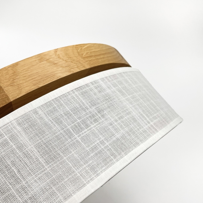 Brilagi - Candeeiro de tecto LED BELLADONNA LED/36W/230V Ø 40 cm branco/carvalho