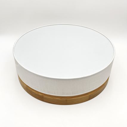 Brilagi - Candeeiro de tecto LED BELLADONNA LED/36W/230V Ø 40 cm branco/carvalho