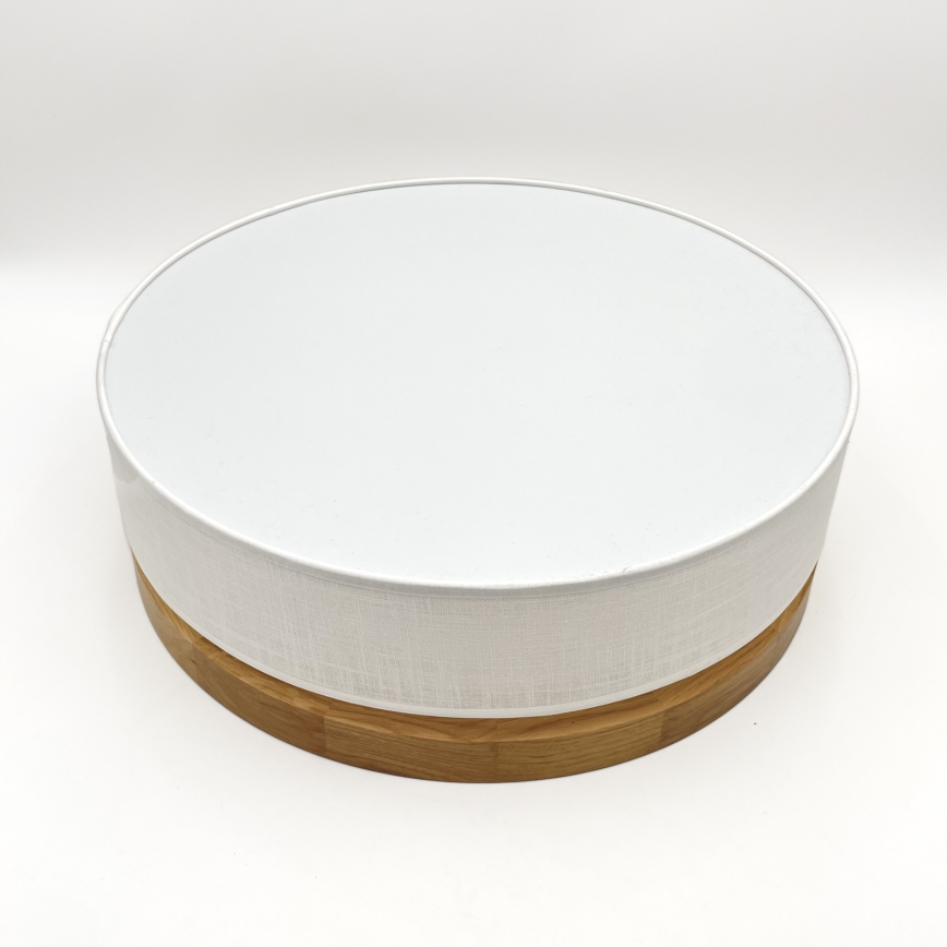 Brilagi - Candeeiro de tecto LED BELLADONNA LED/36W/230V Ø 40 cm branco/carvalho