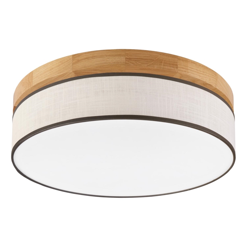 Brilagi - Candeeiro de tecto LED BELLADONNA LED/36W/230V, Ø 40 cm, creme/carvalho