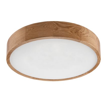 Brilagi - Candeeiro de tecto LED CARVALHO LED/36W/230V em carvalho, diâmetro 47,5 cm