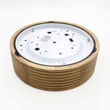 Brilagi - Candeeiro de tecto LED CARVALHO MODERN 1xE27/60W/230V Ø 27,5 cm carvalho
