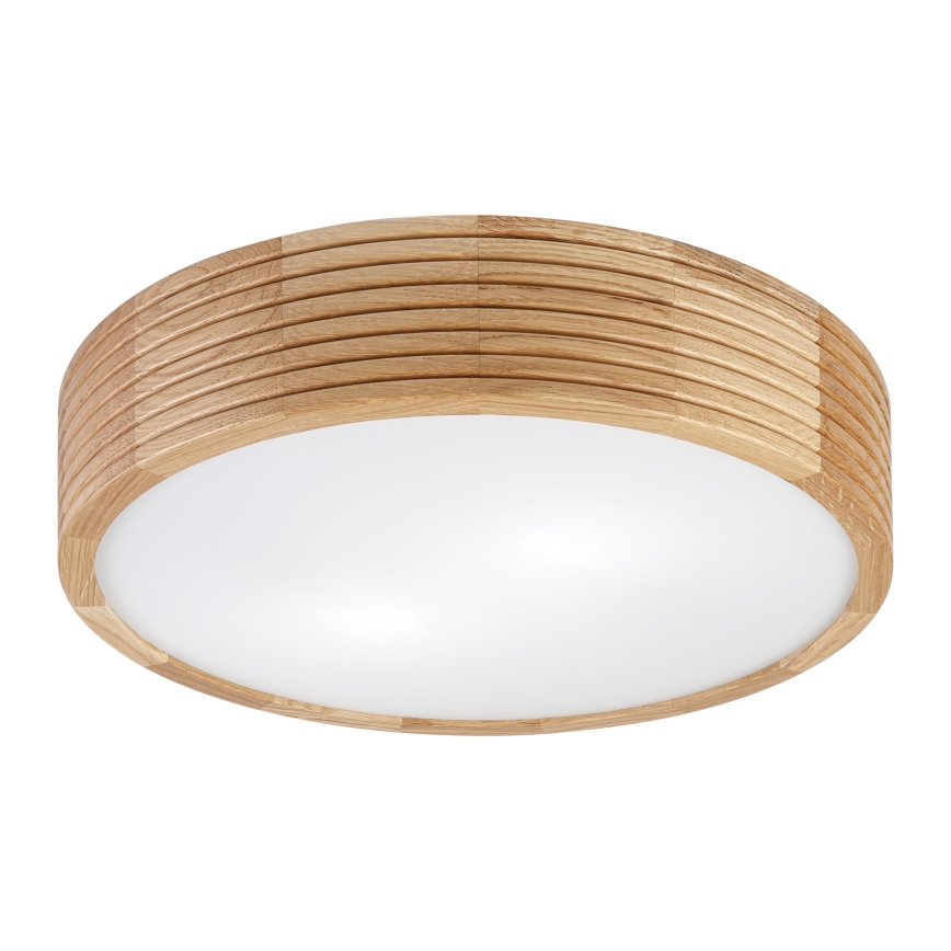 Brilagi - Candeeiro de tecto LED CARVALHO MODERN, 2xE27/60W/230V, Ø 37,5 cm, carvalho