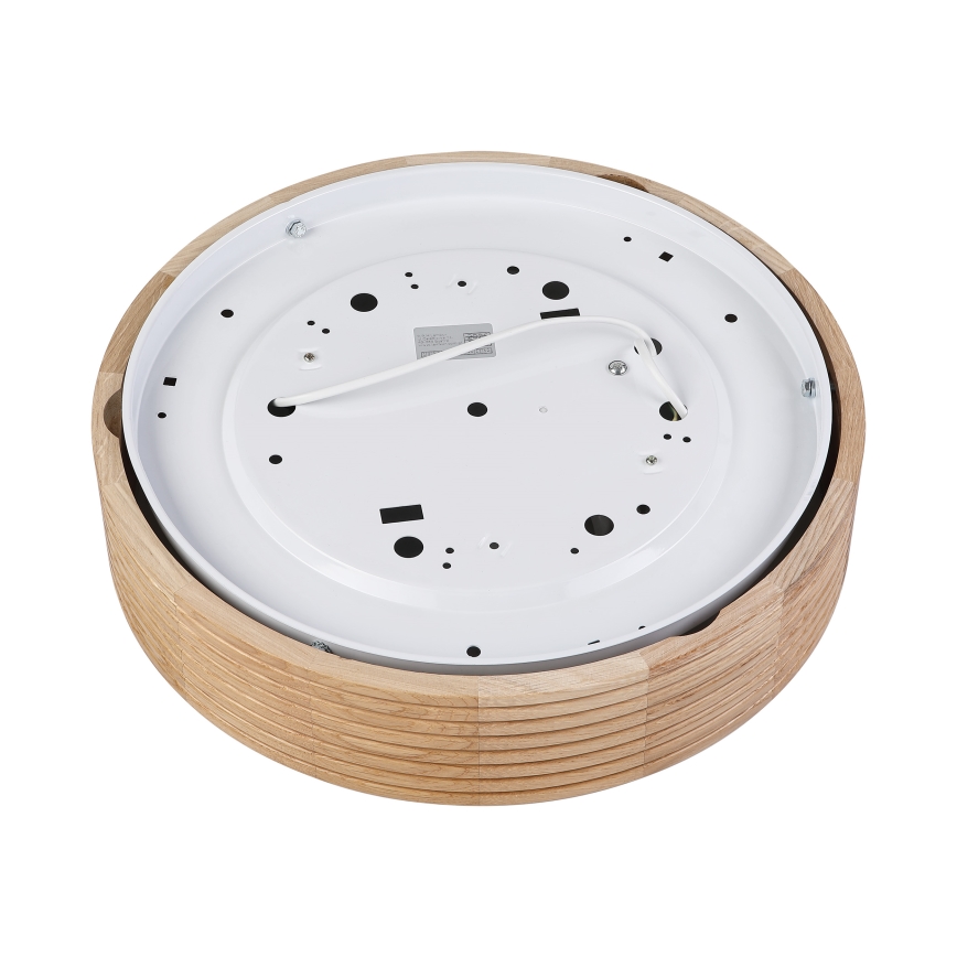 Brilagi - Candeeiro de tecto LED CARVALHO MODERN, 2xE27/60W/230V, Ø 37,5 cm, carvalho