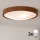 Brilagi - Candeeiro de tecto LED CARVALHO SLIM 3xE27/15W/230V em carvalho/cerejeira Ø 47 cm