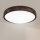 Brilagi - Candeeiro de tecto LED CARVALHO SLIM SMOKEY LED/36W/230V carvalho Ø 37,5 cm
