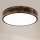 Brilagi - Candeeiro de tecto LED CARVALHO SMOKEY LED/36W/230V carvalho, diâmetro 47,5 cm