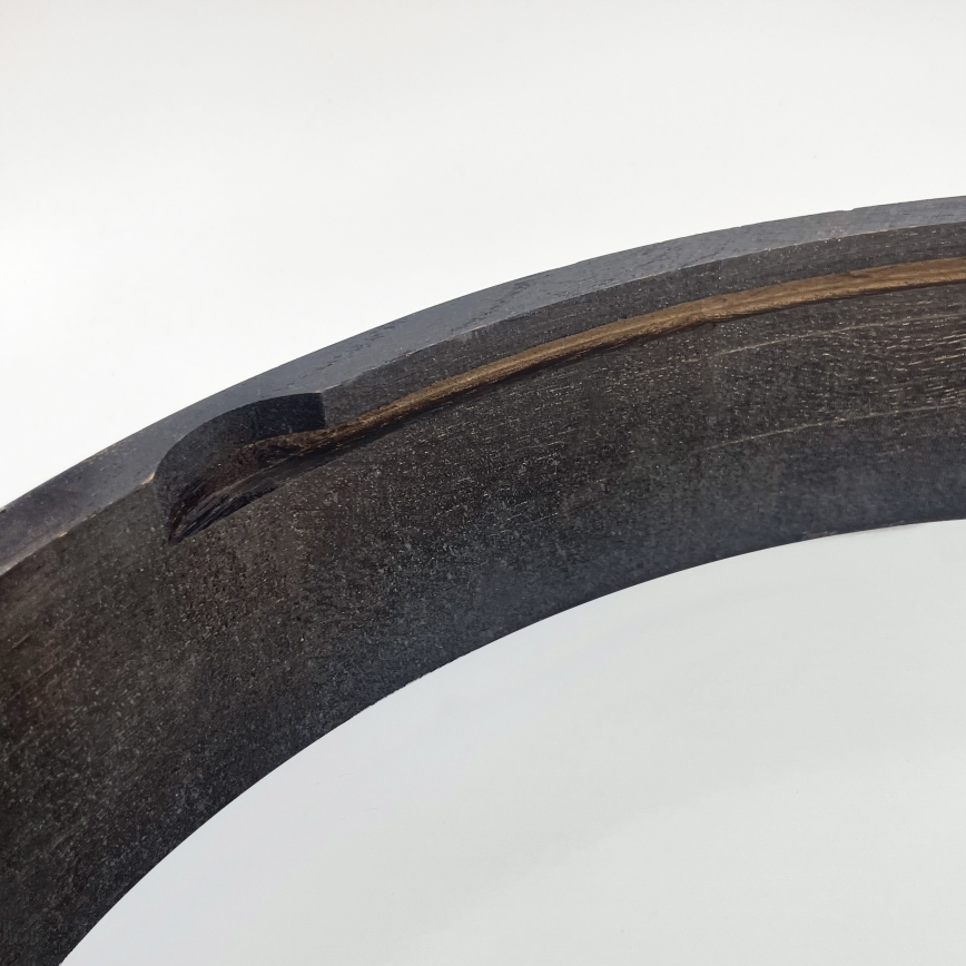 Brilagi - Candeeiro de tecto LED CARVALHO SMOKEY LED/36W/230V carvalho, diâmetro 47,5 cm