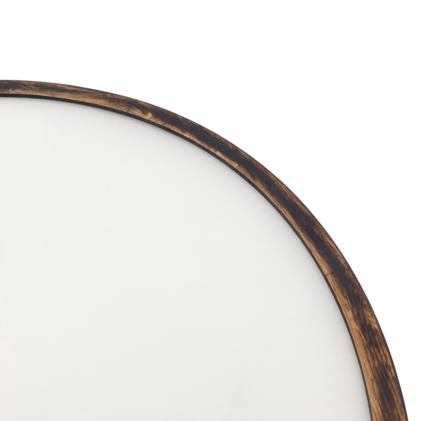 Brilagi - Candeeiro de tecto LED CARVALHO SMOKEY LED/36W/230V carvalho, diâmetro 47,5 cm