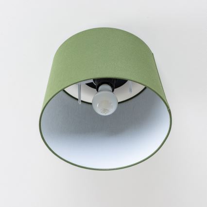 Brilagi - Candeeiro de tecto LED CERIA 1xE27/40W/230V Ø 30 cm verde