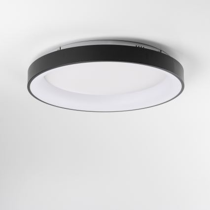 Brilagi - LED Candeeiro de teto dimerizável FALCON II LED/99W/230V 3000–6500K Ø 60 cm preto + comando remoto