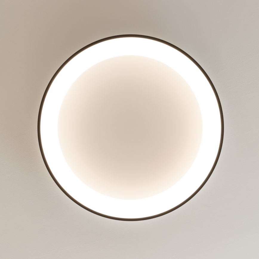 Brilagi - LED Candeeiro de teto dimerizável FALCON II LED/99W/230V 3000–6500K Ø 60 cm preto + comando remoto