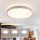 Brilagi - Candeeiro de tecto LED dimável GLASS POOL DOUBLE LED/60W/230V 3000-6000K 50 cm bege + controlo remoto