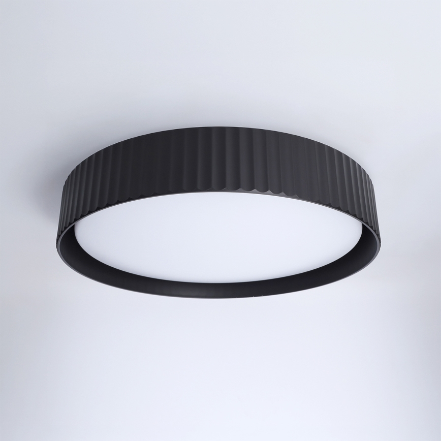 Brilagi - Candeeiro de tecto LED dimerizável LUCIA LED/48W/230V 3000-6500K Ø 41 cm preto + comando remoto
