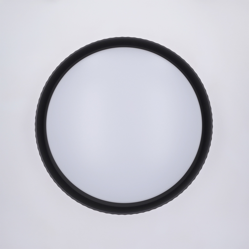 Brilagi - Candeeiro de tecto LED dimerizável LUCIA LED/48W/230V 3000-6500K Ø 41 cm preto + comando remoto