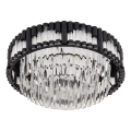 Brilagi - Candeeiro de tecto LED dimerizável CROWN LED/41W/230V 3000-6000K Ø 48 cm preto + controlo remoto