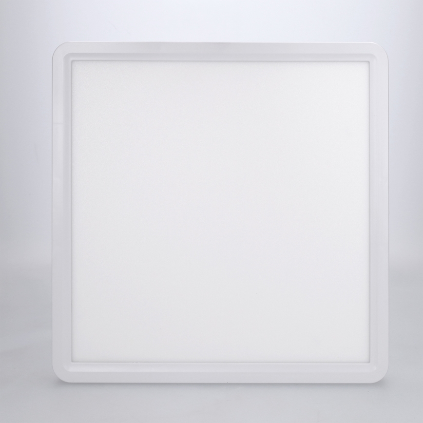 Brilagi - Plafon LED dimerizável ESTELA SQUARE LED/36W/230V 3000-6500K 31x31 cm branco + controlo remoto
