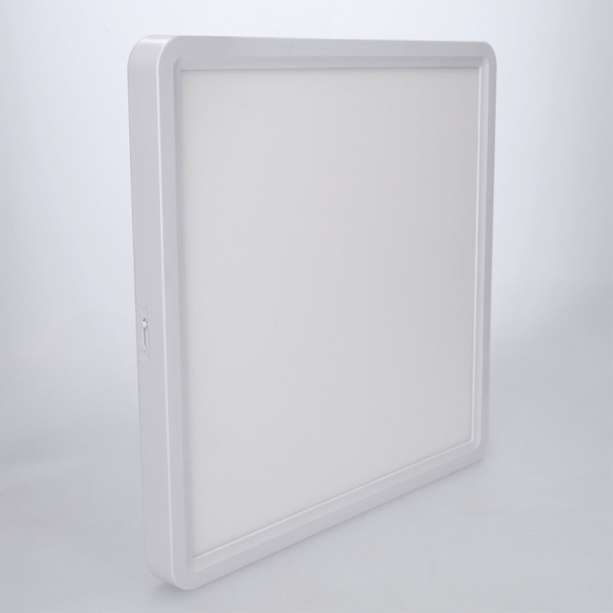 Brilagi - Plafon LED dimerizável ESTELA SQUARE LED/36W/230V 3000-6500K 31x31 cm branco + controlo remoto