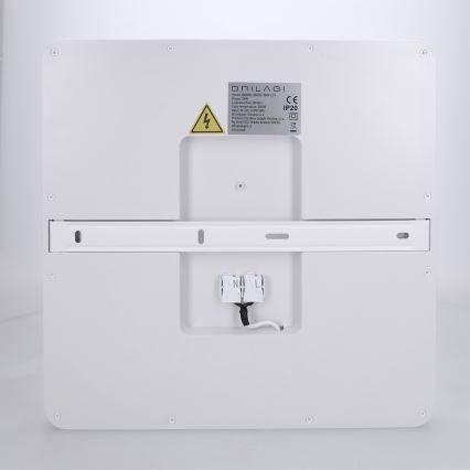 Brilagi - Plafon LED dimerizável ESTELA SQUARE LED/36W/230V 3000-6500K 31x31 cm branco + controlo remoto