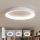 Brilagi - Candeeiro de tecto LED dimerizável FALCON II LED/108W/230V 3000-6500K Ø 80 cm branco + comando remoto