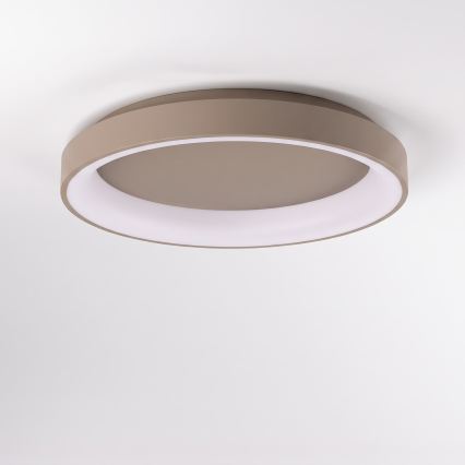 BRILAGI - luminária de teto LED dimerizável FALCON II LED/99W/230V 3000-6500K Ø 60 cm bege + controlo remoto