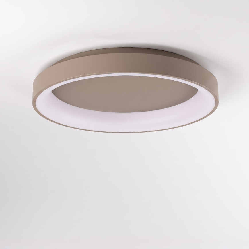 BRILAGI - luminária de teto LED dimerizável FALCON II LED/99W/230V 3000-6500K Ø 60 cm bege + controlo remoto