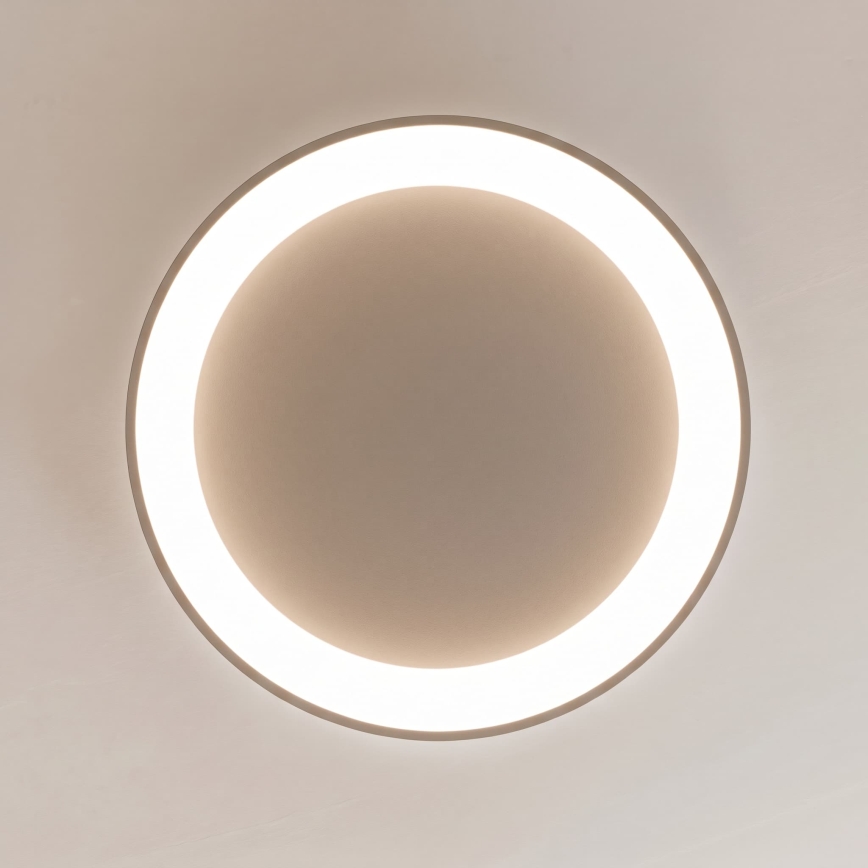 BRILAGI - luminária de teto LED dimerizável FALCON II LED/99W/230V 3000-6500K Ø 60 cm bege + controlo remoto